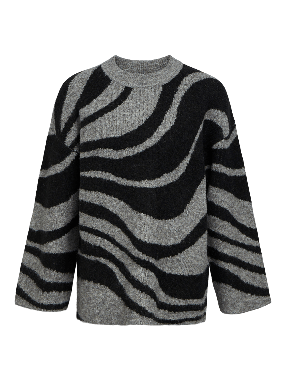 OBJDIANA Pullover - Medium Grey Melange - VERO MODA & VILA Bergvik